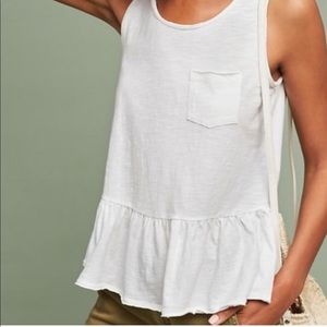 Antho Eri + Ali white peplum